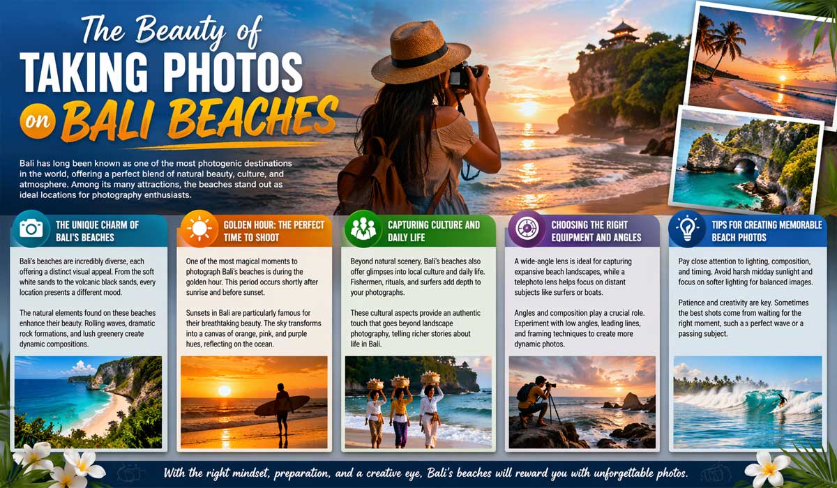 The Beauty of Taking Photos on Bali Beaches